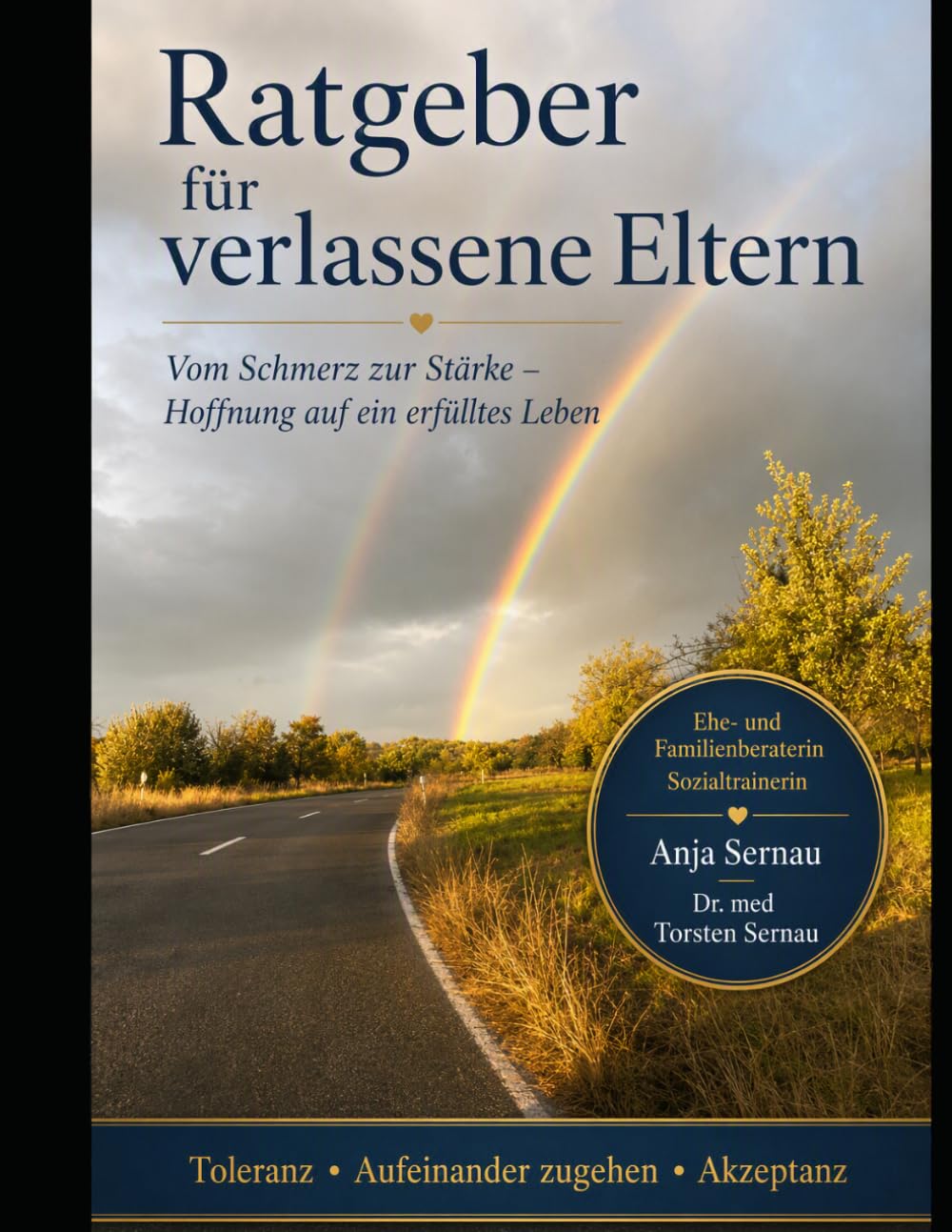 Buchcover: Ratgeber für verlassene Eltern von Anja Sernau